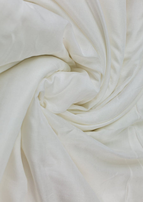 White Plain Dyeable Taffeta Fabric