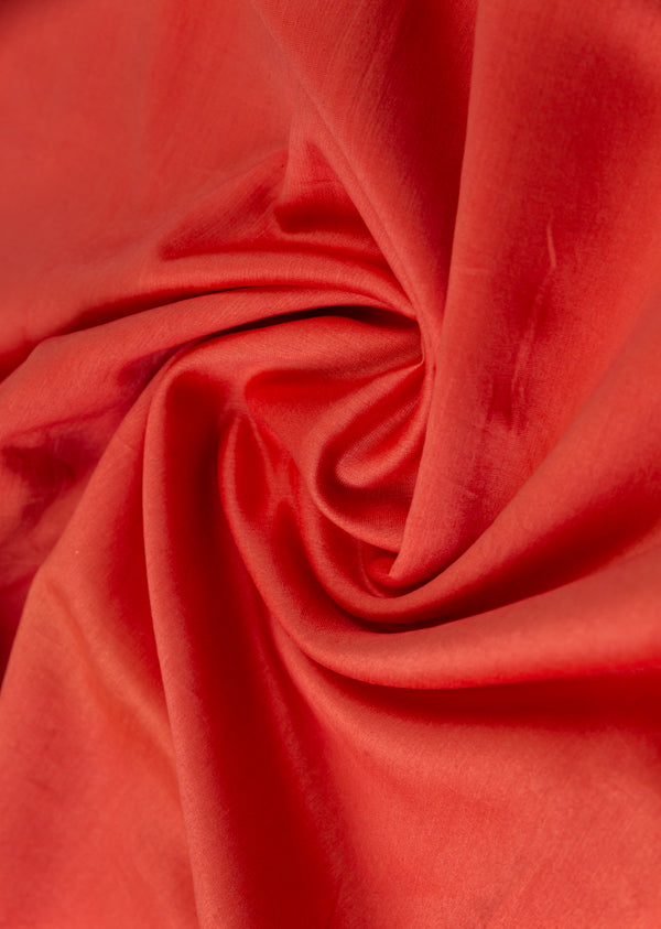 Coral  Pure Chanderi