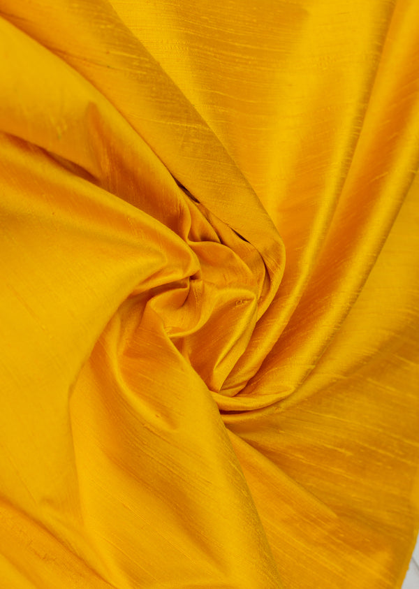 Mustard Yellow Bangalore Raw Silk