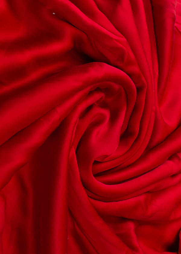 Red Modal Satin