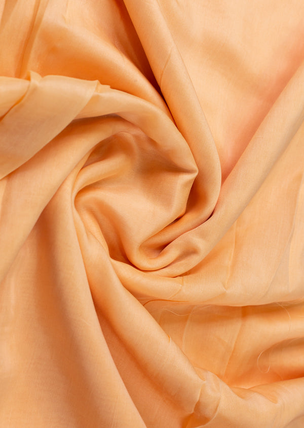 Light Peach Plain Smooth & Silky Muslin Fabric