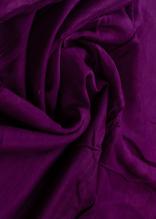Deep Violet  Dola Silk