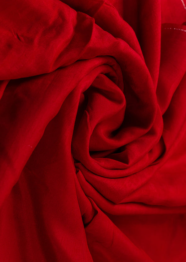 Red Dola Silk