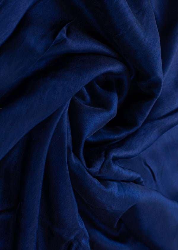 Navy Blue Russian Silk