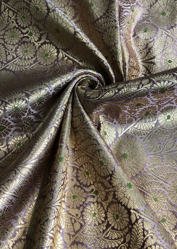 Lavender  Motif Brocade