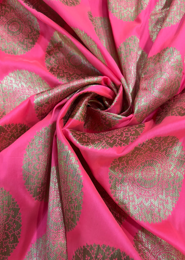 Pink Chakra Brocade
