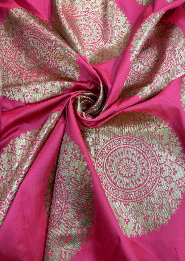 Pink Chakra Brocade