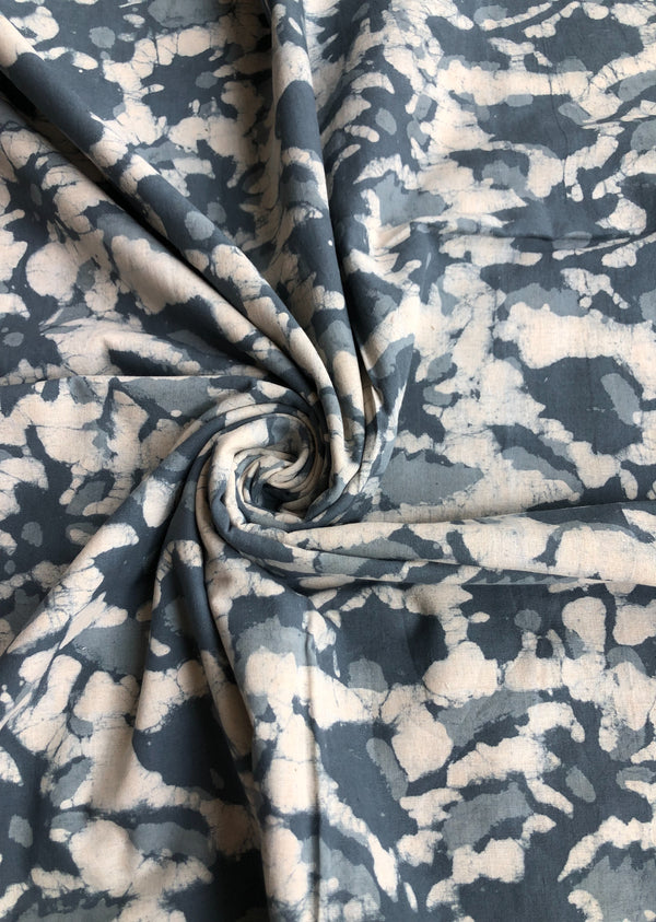 Grey Jaal Print Dabu