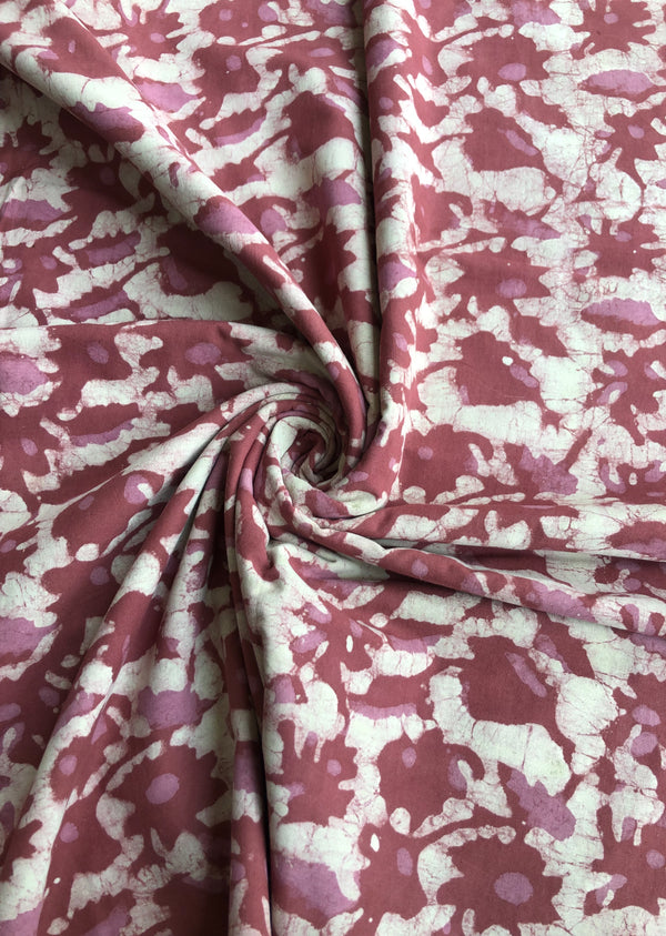 Pink Jaal Print Dabu